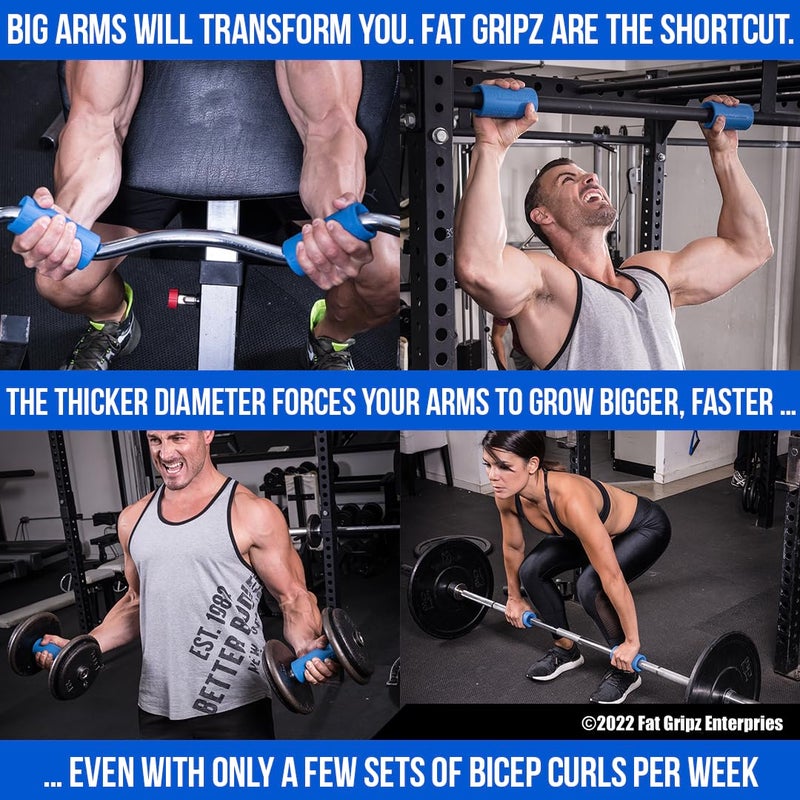 Fat Gripz Pro - Special Edition Black (New) (2.25"" Outer Diameter) - Image 5